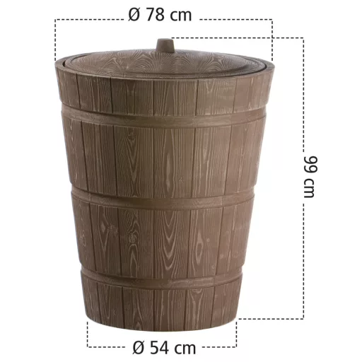 Esővízgyűjtő 275 Rustico - Umbra