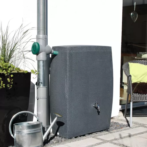 Esővízgyűjtő 270 Boxy - Gránitszemcsés