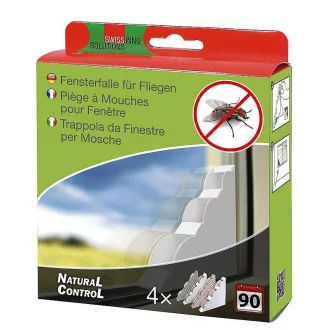 Natural Control dekoros légycsapda ablakba, 4 különböző dizájn/csomag – Légy, muslica, hangya ellen