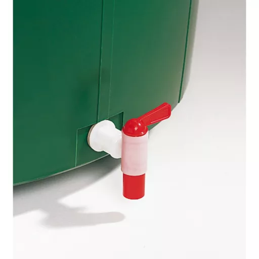 Esővízgyűjtő 500 literes kerek tetővel és 3/4"-es csappal