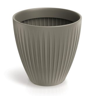 VIRÁGCSERÉP ETHICK 40 LATIA ROUND - MOKKA