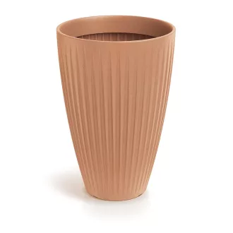 VIRÁGCSERÉP ETHICK 40H LATIA ROUND - TERRAKOTTA