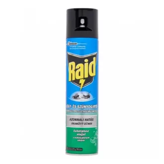 Raid Légy-Szúnyogirtó aerosol 400ml Eukaliptusz olajjal – Légy, muslica, hangya ellen