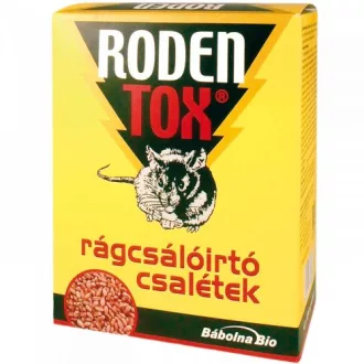 Rodentox rágcsálóirtó csalétek 150g 27ppm – Vakond, nyest, rágcsáló, vad ellen