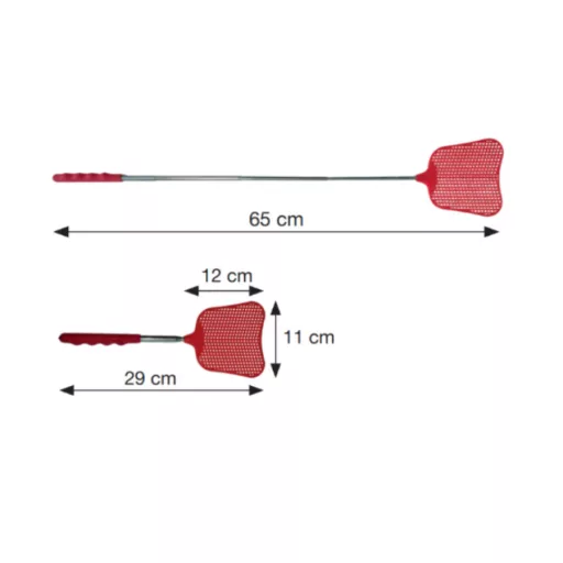 Teleszkópos légycsapó 29-65 cm – Légy, muslica, hangya ellen