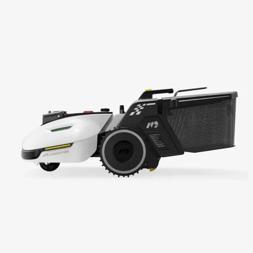 YUKA 3000 robotfűnyíró seprő adapterrel