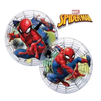   22 inch-es Marvel's Bubbles Spiderman Web - Pókember Lufi