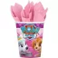 Mancs Őrjárat - Paw Patrol Pink Parti Papír Pohár - 266 ml, 8 db-os