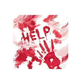   Bloody Good Time - Véres Parti Szalvéta - 33 cm x 33 cm, 20 db-os