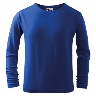   Adler 121 GYEREK hosszú ujjú, környakú póló - Királykék - 8 éves