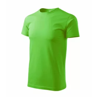   Adler 129 Basic férfi rövid ujjú póló – apple green – 3XL