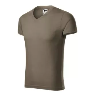 Adler 146 férfi V-nyakú póló – military green – 2XL