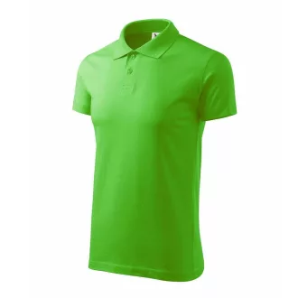Adler 202 unisex galléros póló – apple green – M