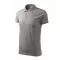 Adler 202 unisex galléros póló – ash grey – XL
