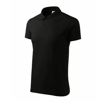 Adler 202 férfi galléros póló – fekete – M