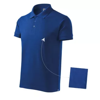 Adler 212 férfi galléros póló – royal blue – XL