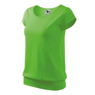   Adler 120 NŐI rövid ujjú, környakú póló - Alma Zöld - 2XL