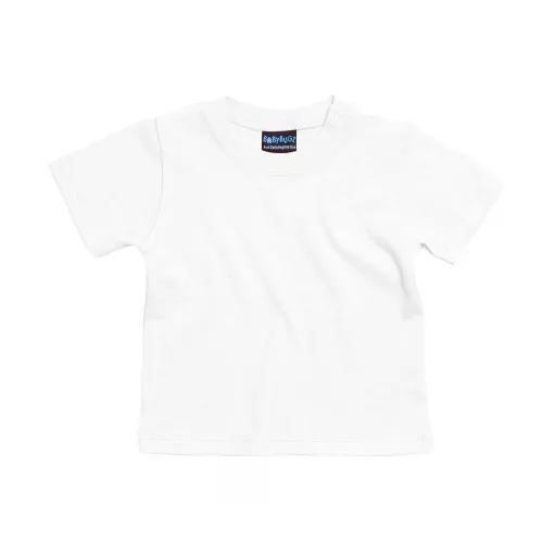 Babybugz GYEREK rövid ujjú, környakú, póló - Fehér - 18-24 hónapos