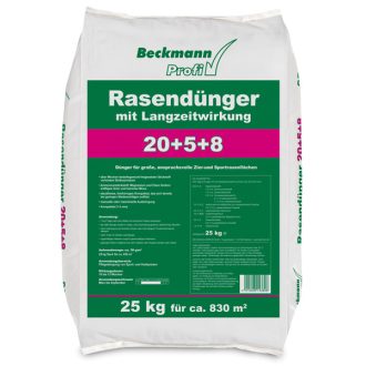   Beckmann fenntartó, hosszú hatású gyeptrágya 25kg 20-5-8 (830 m2)