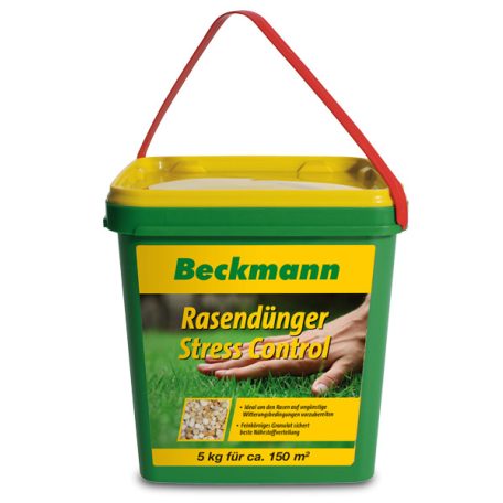 Beckmann nyári stresszkezelő, hosszú hatású gyeptrágya 5kg 15-0-20 (150 m2)