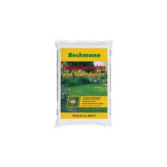Beckmann gyomirtós gyeptrágya 10kg 22+5+5 (500 m2) – Problémamegoldó gyeptrágyák (gyom, moha, stressz)