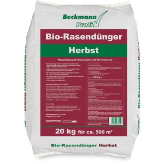 Beckmann őszi/téli felkészítő szerves biogyeptrágya 20kg – Szezonális fenntartó trágyák