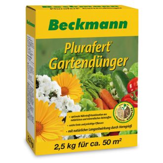 Beckmann Plurafert univerzális szerves-ásványi – növényekhez 2,5kg – Növény, virág- és gyümölcstápok