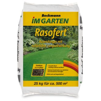 Beckmann Rasofert® hosszú hatású szerves-ásványi gyeptrágya 20kg – Szezonális fenntartó trágyák