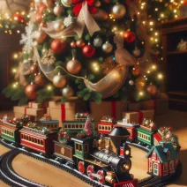 Karácsonyi játékok, vonat