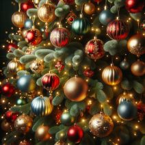 Karácsonyi díszek - gömbök