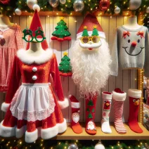 Karácsonyi jelmezek, zoknik