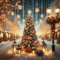 Karácsonyi világítások