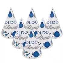 Konfetti Mintás Kék Kollekció