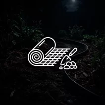 Kertépítés, szegélyek és hálók