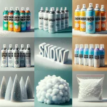 Hóspray, műhó, dekorációs hó