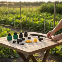 Csepegtetőszalag és tartozékok