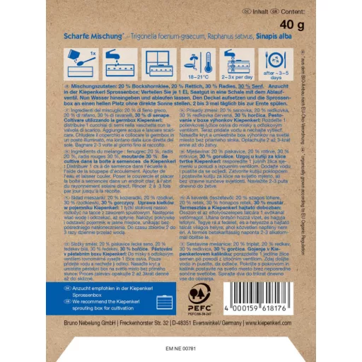 BIO-csíramag csípős keverék 40g