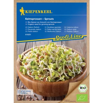 BIO-csíramag Daikon-retek (mini jégcsap) 60g – Csírák, csíráztatók