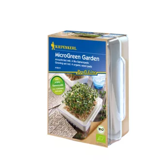 MicroGreen Garden mikrozöldség készlet csíráztató tál + 4 vetőmagpárna – Csírák, csíráztatók