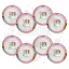 Hercegnők - Princess Dreaming Papír Parti Tányér - 8 db-os, 24 cm – Party szettek