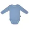 F&F hosszú ujjú BODY - Világoskék - 3-6 hónapos