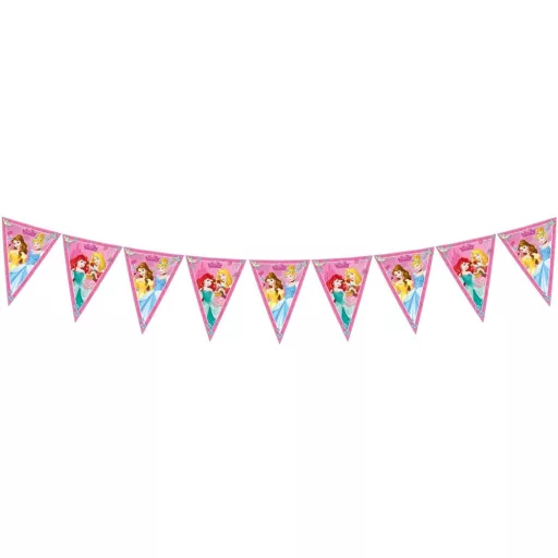 I am Princess Parti Zászlófüzér - 260 cm