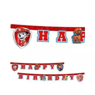   Mancs Őrjárat - Paw Patrol Szülinapi Parti Betűfüzér - 2 m