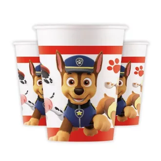 Mancs Őrjárat - Paw Patrol Papír Parti Pohár - 200 ml, 8 db-os