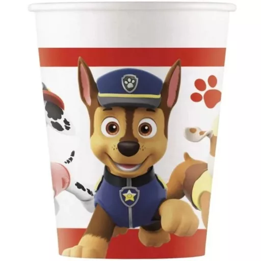 Mancs Őrjárat - Paw Patrol Papír Parti Pohár - 200 ml, 8 db-os