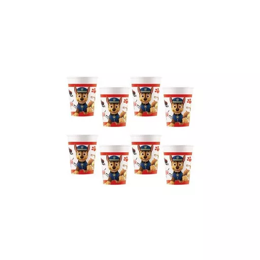 Mancs Őrjárat - Paw Patrol Papír Parti Pohár - 200 ml, 8 db-os