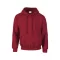 Gildan 18500B kapucnis pulóver – maroon – XS