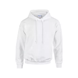 Gildan 18500 kapucnis pulóver – white – XL