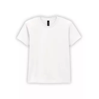   Gildan 5000B GYEREK környakú, rövid ujjú póló - Fehér - 4T éves