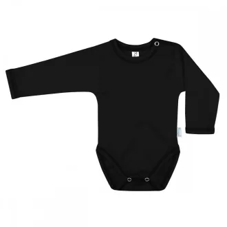 Heldin hosszú ujjú BODY - Fekete - 104 – Baba
